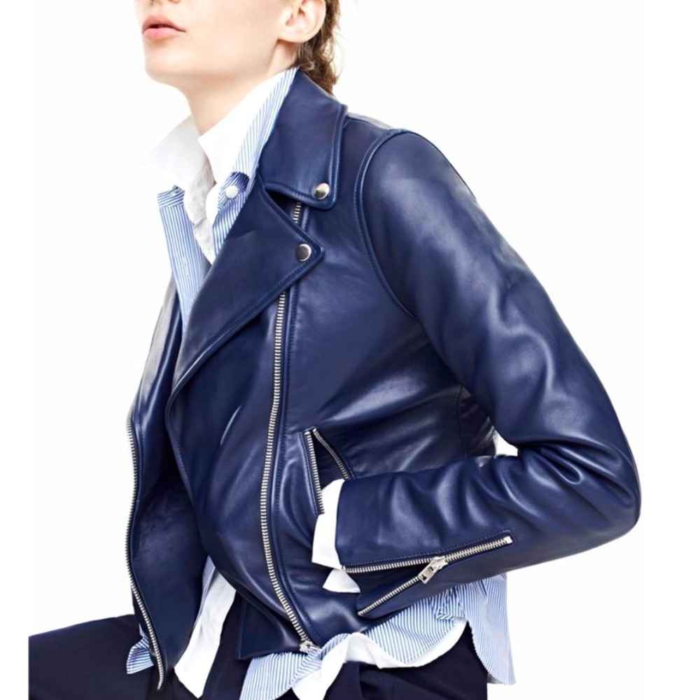 Leather Jacket - J. Crew
